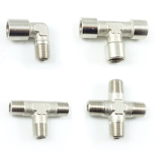 nickel-plated brass fittings
